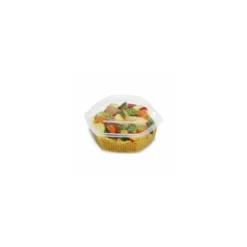 Barquette plastique Alphatop 1000 ml micro-ondable avec couvercle - par 50