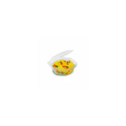 Barquette plastique Alphatop 250 ml micro-ondable avec couvercle - par 50