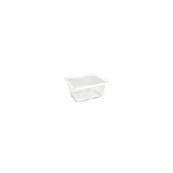Barquette plastique micro-ondable 450 ml avec couvercle - par 200