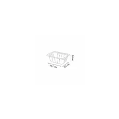 Barquette plastique transparente scellable Alphacel 500 ml - par 100