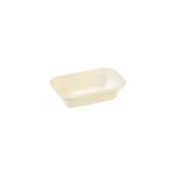 Barquette rectangle bagasse 650 ml - par 125