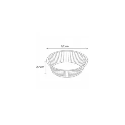 Barquette ronde PS 12 cl ⌀ 92 mm - par 1000