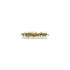 Barrette blanche fleurs sauvages 25 cm - par 12