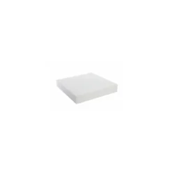 Billot blanc PEHD 120 x 60 x 10 cm