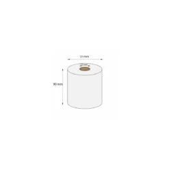 Bobine thermique continu 80 x 77 x 12 mm - par 50