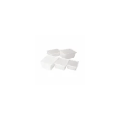 Boite Carty blanche avec couvercle 1100 ml - par 100