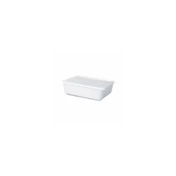 Boite Carty blanche avec couvercle 1100 ml - par 100