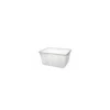 Boite Carty transparente avec couvercle PP 1800 ml - par 25