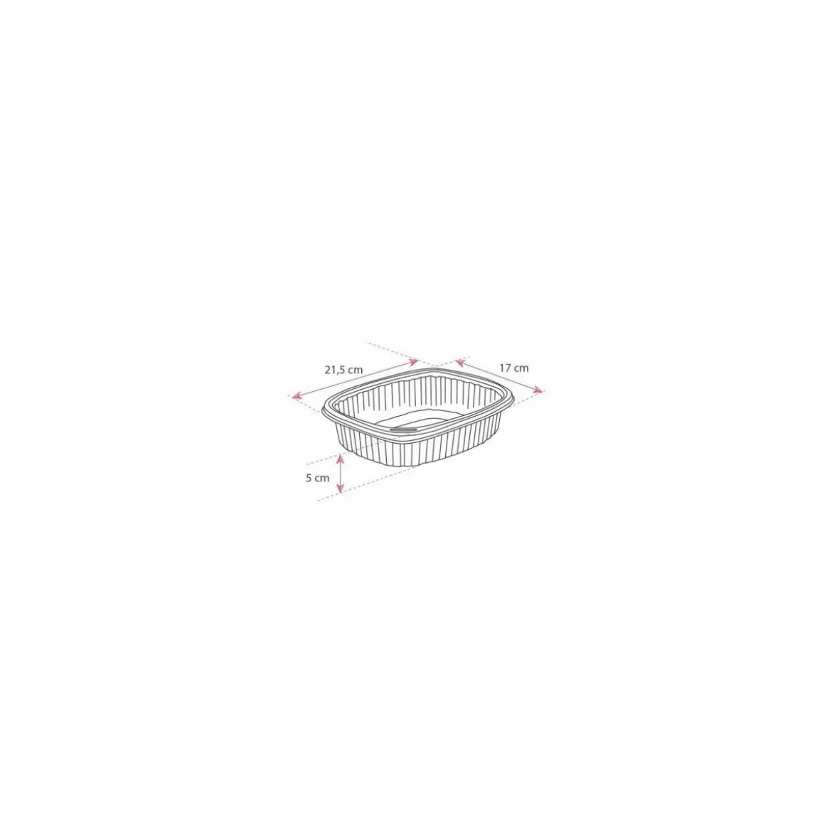 Boite Cookipack PP 100 cl - par 320