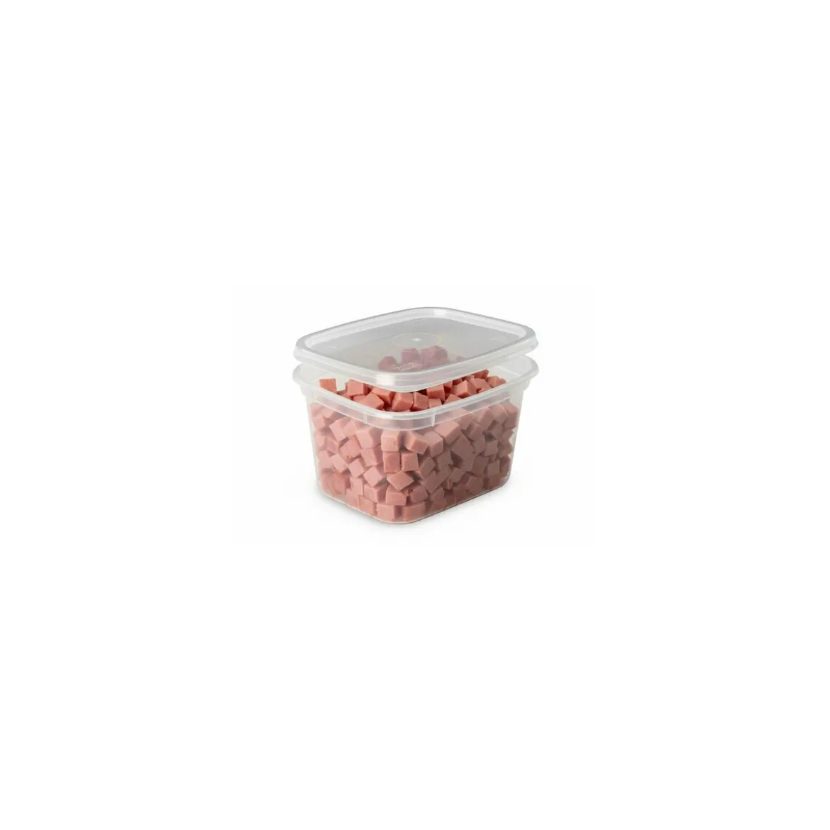 Boite plastique translucide Prestipack avec couvercle 900 ml - par 300