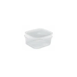 Boite plastique translucide Prestipack avec couvercle 1050 ml - par 200