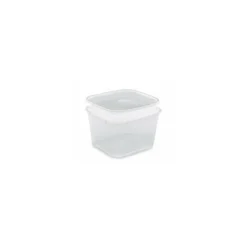 Boite plastique translucide Prestipack avec couvercle 1850 ml - par 200