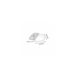 Boite plats cuisinés PP 1 compartiment 100 cl - par 200