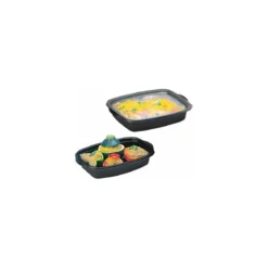 Boite plats cuisinés PP 1 compartiment 100 cl - par 200