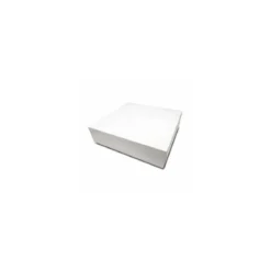 Boite pâtissière blanche en carton 32 x 32 x 8 cm - par 50