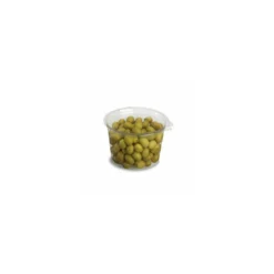 Boite ronde plastique transparente avec couvercle Olipack 500 ml - par 480