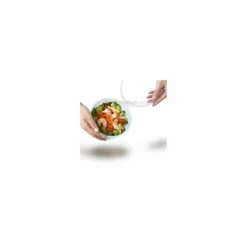 Boite ronde plastique transparente avec couvercle Olipack 250 ml - par 480