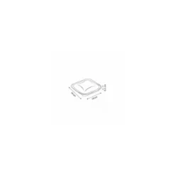 Boite salade Crudipack cristal RPET 100 cl - par 70