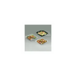 Boite à salade Crudipack 500 ml cristal avec couvercle - par 80