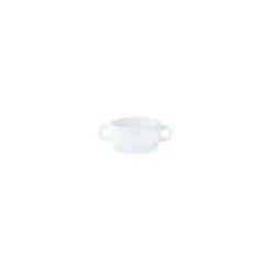 Bol à consommé uni blanc verre trempé 32cl ø 10,2 cm - par 6
