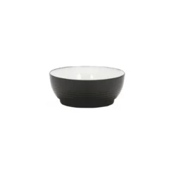 Bol mélamine wave noir/blanc ø 15 cm