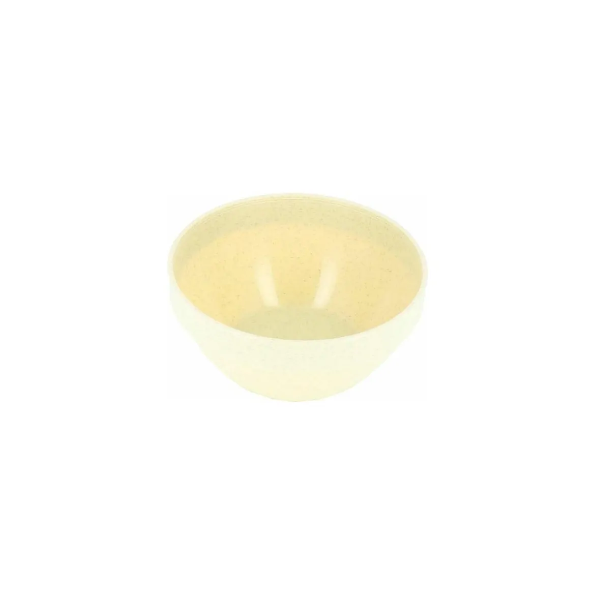 Bol plastique beige 1100 ml réutilisable - par 105