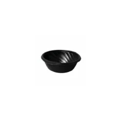 Bol plastique scellable noir 400 ml - par 600
