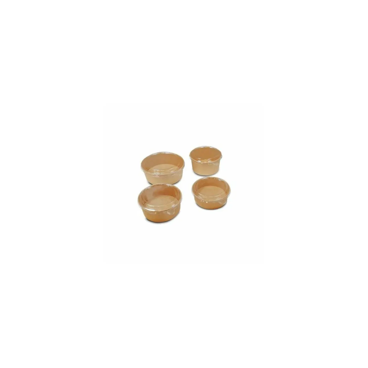 Bol salade kraft brun 750 ml - par 50
