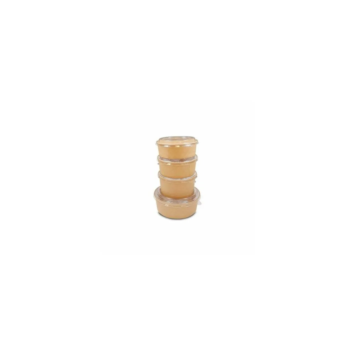 Bol salade kraft brun 500 ml - par 50