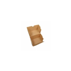 Boîte à bûche kraft "Joyeuses fêtes" 20 x 11 x 11 cm - par 25