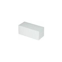 Boîte à buche blanche 40 x 13 x 13 cm - par 25