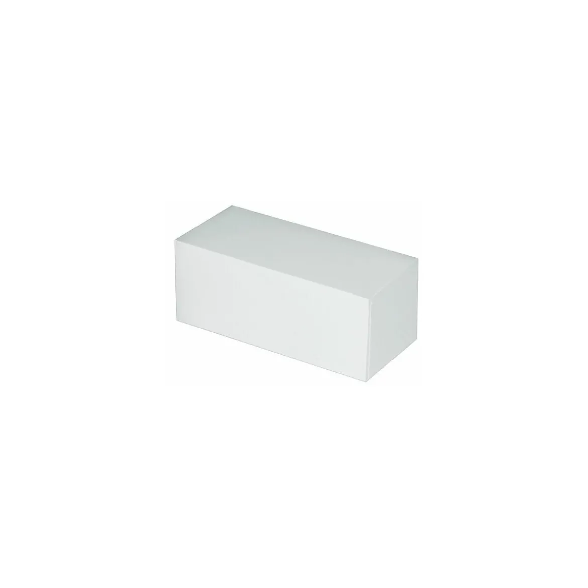 Boîte à buche blanche 35 x 13 x 13 cm - par 25