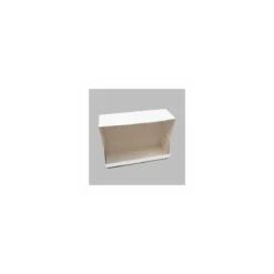 Boîte à buche carton blanc 50 x 11 x 11 cm - par 25