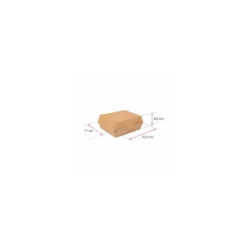 Boîte lunch box kraft brun 22,5 x 8,5 x 17 cm - par 50