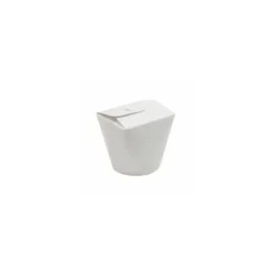 Boîte à pâtes carton blanche 780 ml - par 50