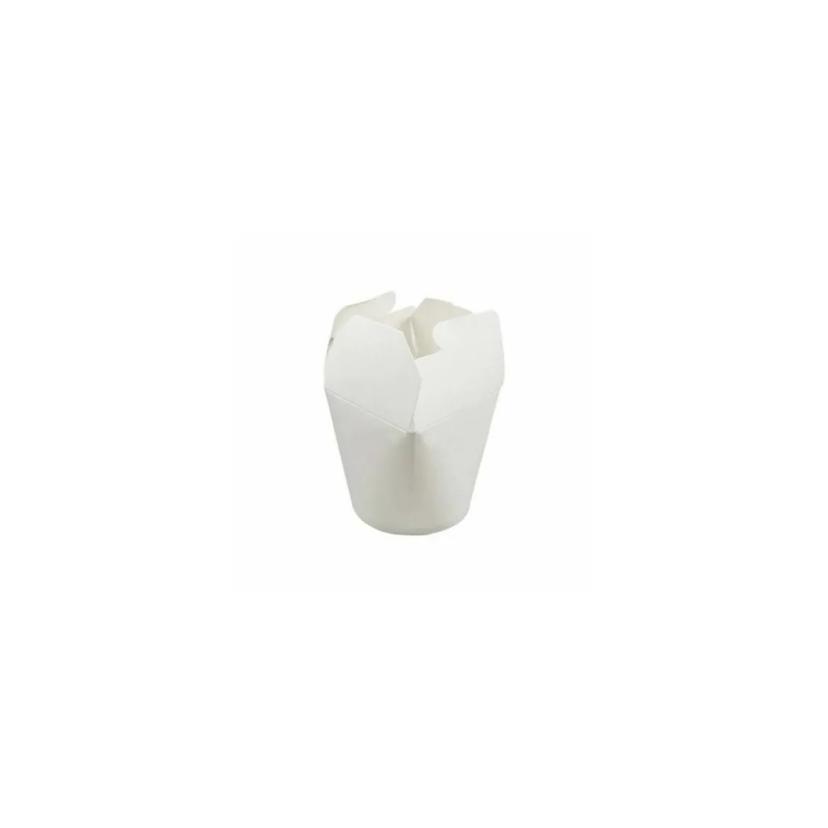 Boîte à pâtes carton blanche 780 ml - par 50