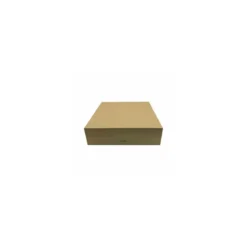 Boîte à pâtisserie kraft brun 20 x 20 x 5 cm - par 50