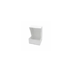 Boîte pâtissière blanche en carton 14 x 14 x 6 cm - par 50