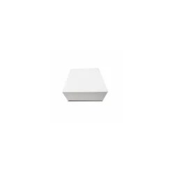 Boîte pâtissière blanche en carton 18 x 18 x 8 cm - par 50
