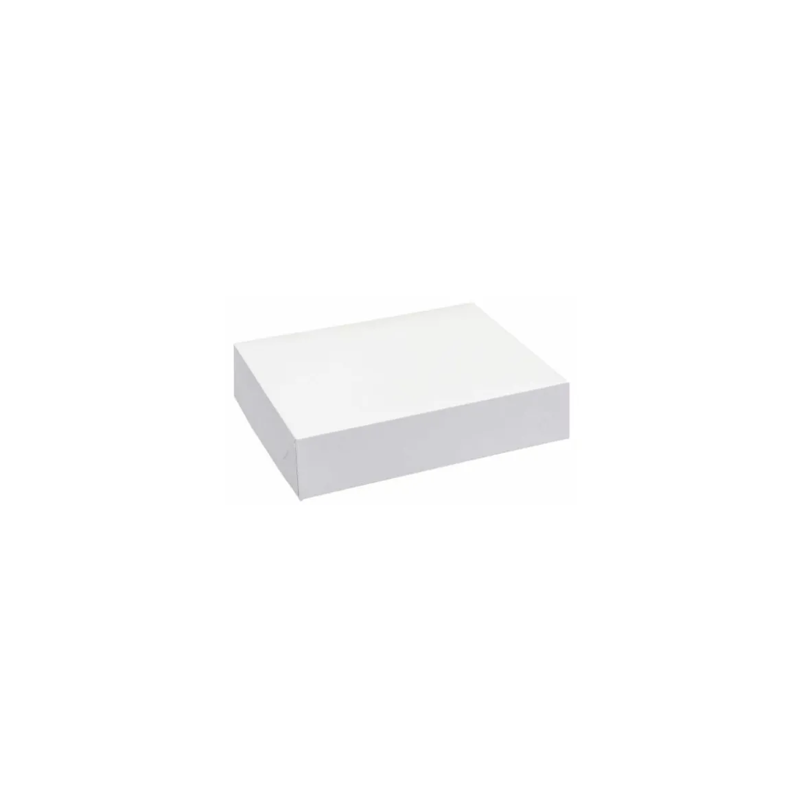 Boîte pâtissière blanche 270 x 90 x 80 mm - par 100