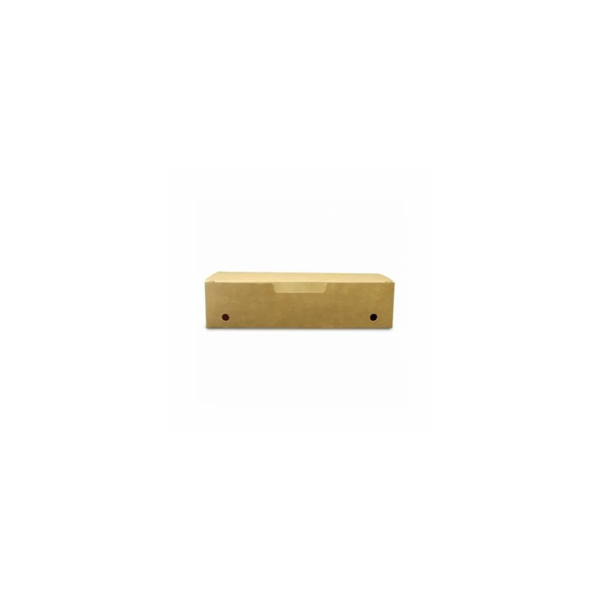 Boîte refermable kraft brun ingraissable 20 x 10 x 5 cm - par 375