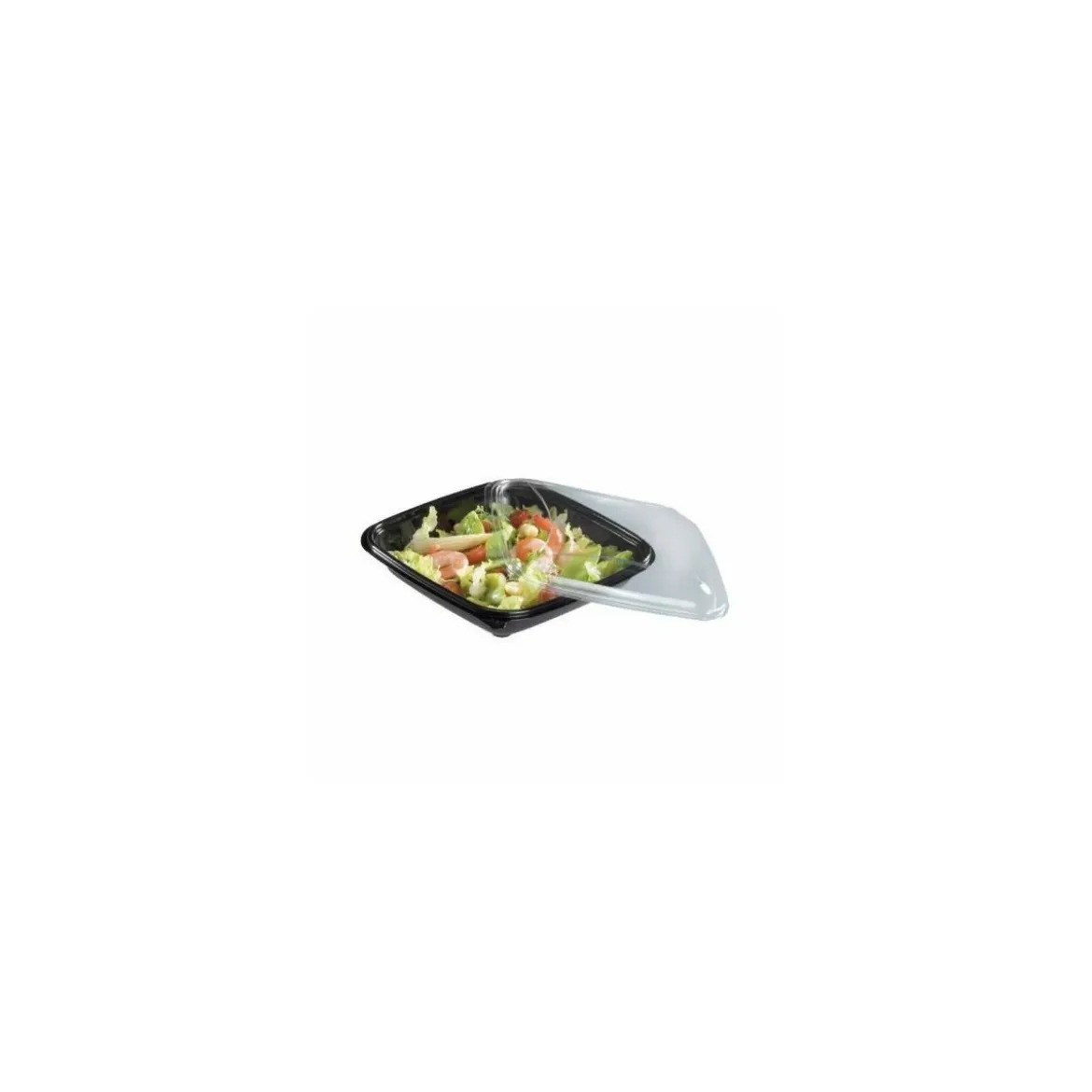 Boîte à salade Crudipack 500 ml avec couvercle - par 80