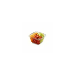 Boîte à salade plastique transparente Crudipack 500 ml - par 720