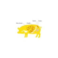 Boyau de porc Bo'vite ⌀ 34/36 - par 90 m