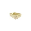 Cagette en bois de pin 40 x 30 x 12 cm
