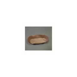 Caissette plissée ovale brune 10,5 x 4 x 2,5 cm (n°88) - par 1000