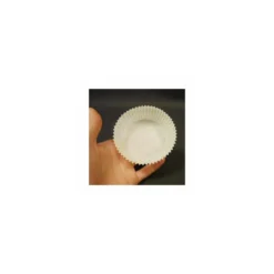 Caissette ronde plissée H. 3 cm ø 7 cm - par 1000
