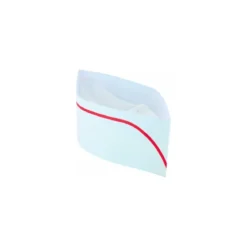 Calot papier liseré rouge - par 100