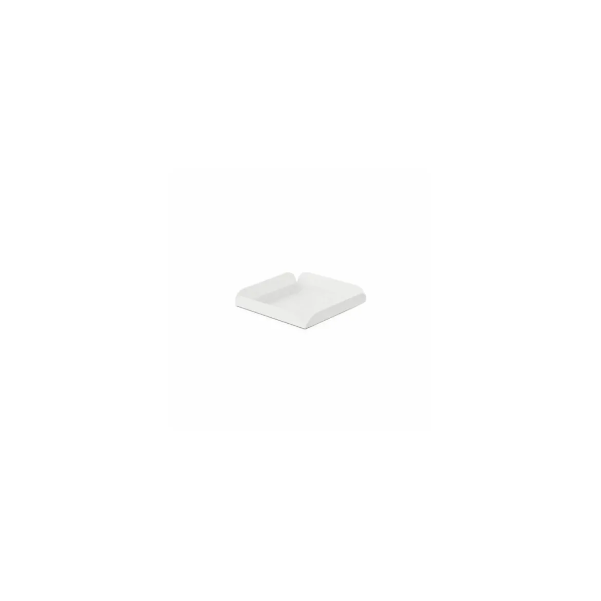 Carré rainé blanc 11 x 11 cm - par 250