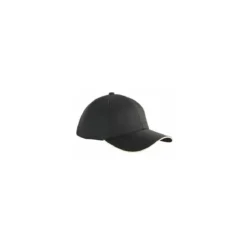 Casquette Chelsy en polyciton noir - par 5